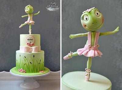 Little Frog - Ballerina - Cake by Lorna