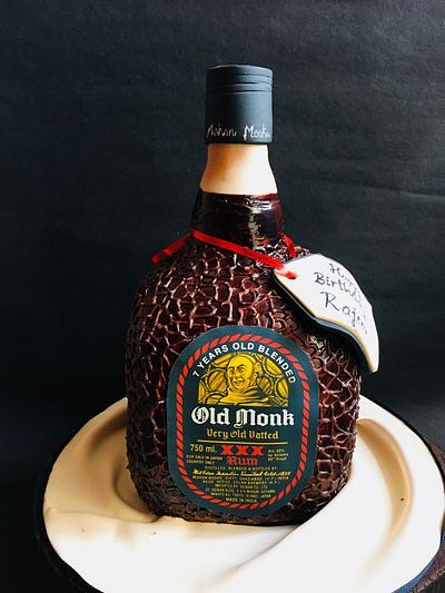 The iconic old monk - Cake by Astrid07