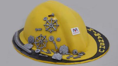 engineer cap cake - Cake by Caked India