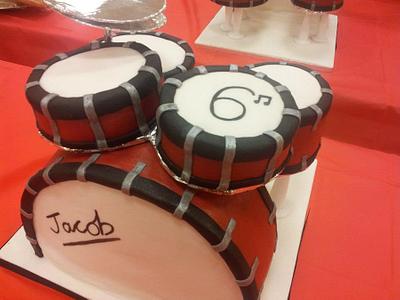 Jacobs Drums - Cake by Christie Storey 
