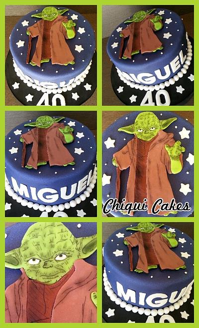 Yoda - Cake by ChiquiCakes