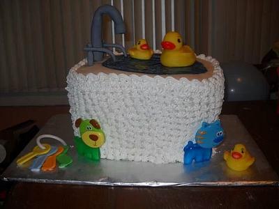 Rub-a-Dub Ducky - Cake by 7th Heaven Cakes