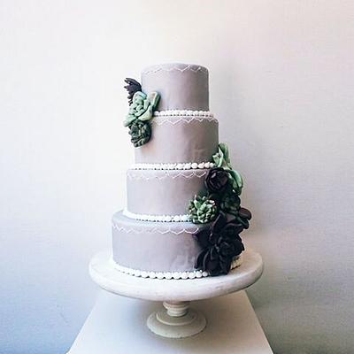 Succulent cake - Cake by Bakverhalen - Angelique