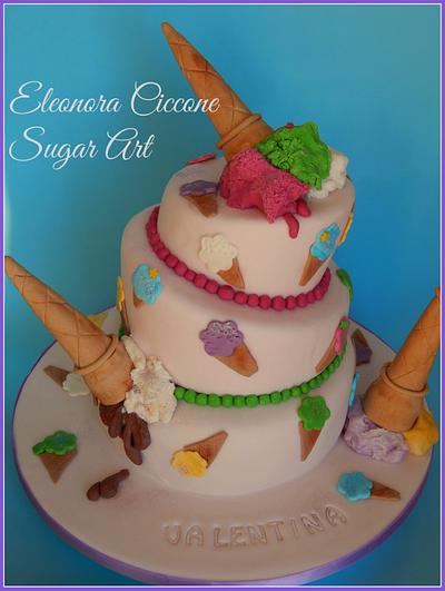 Ice cream cake!!! - Cake by Eleonora Ciccone