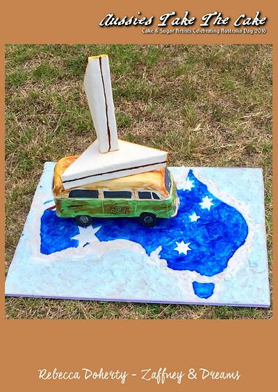 Aussies Take The Cake 2016 - Land Down Under - Cake by The Sculptress of Sugar