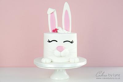 Easter Bunny Rabbit Cake - Cake by CakesbyLynz