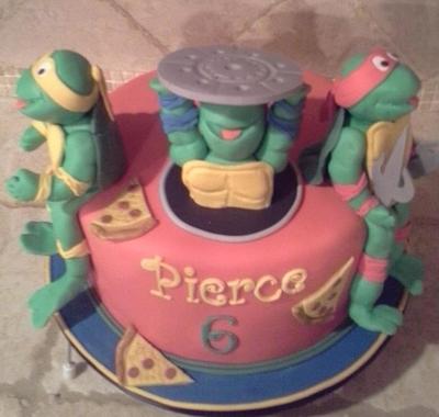Ninja Turtles - Cake by Cakes by Vicki