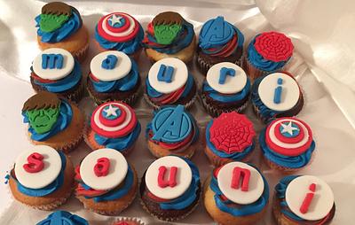 Avenger cupcakes - Cake by Cerobs