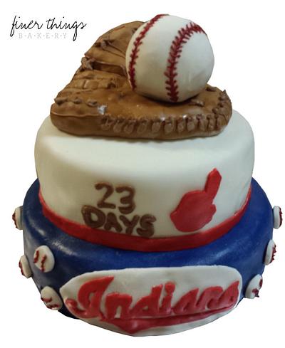 Baseball Cake - Cake by Finer Things Bakery