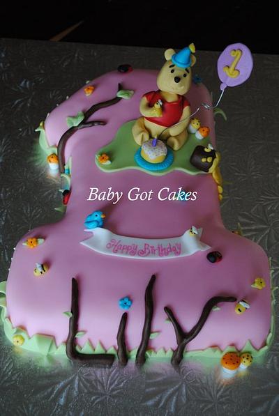 Winnie the Pooh's Garden - Cake by Baby Got Cakes