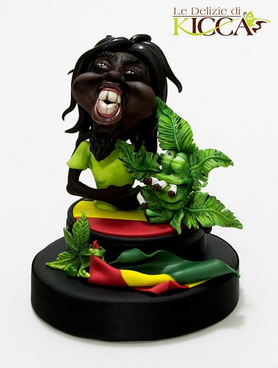 Bob Marley - Cake by  Le delizie di Kicca