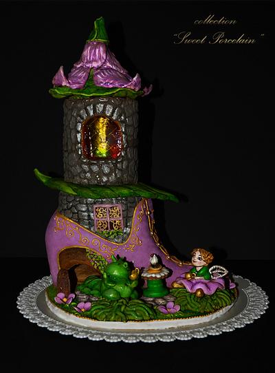 Gingerbread Fairy House - Cake by Incantata