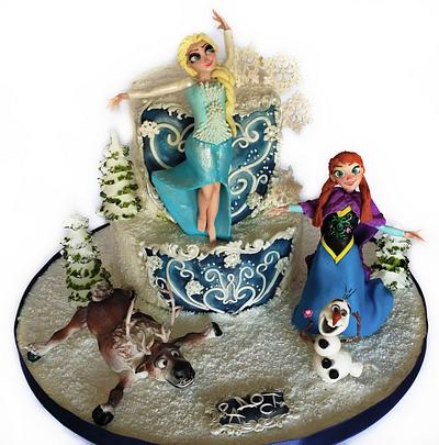 Disney's Frozen - Cake by daroof