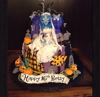 Creepy sweet 16 - Cake by Jaclyn Dinko