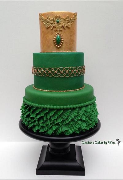 Lady Emerald - Cake by couturecakesbyrose