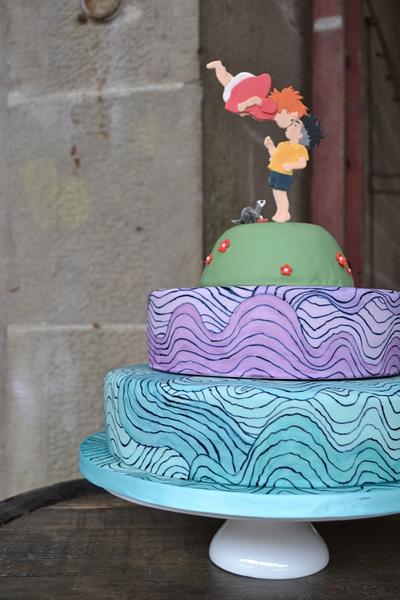 Ponyo cake - Cake by Laura Galloway 