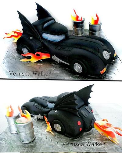 Dark Knight Car 3D Cake - Cake by Verusca Walker