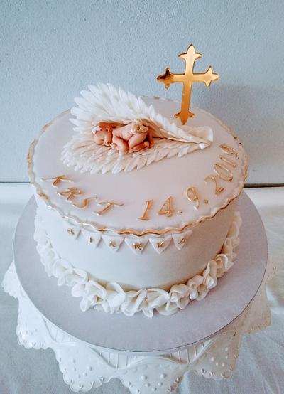 Christening cake - Cake by alenascakes