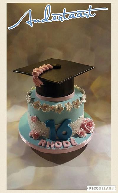 graduetion cake - Cake by Anneke van Dam