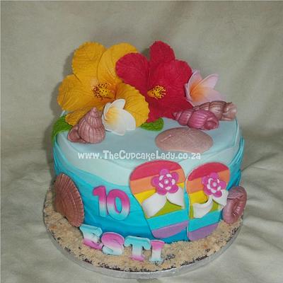 Aloha! - Cake by Angel, The Cupcake Lady