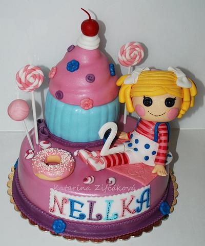 Lala Loopsy cake  - Cake by katarina139