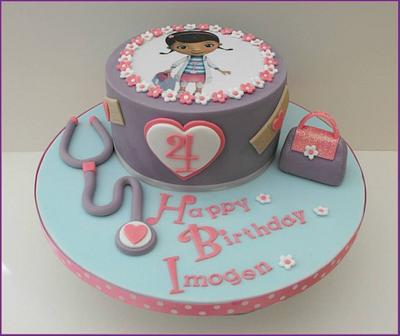 Doc Mcstuffins Birthday Cake - Cake by Gill W