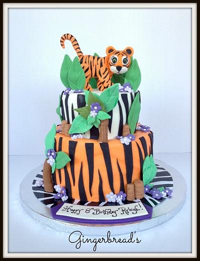 tiger cake - Cake by gingerbreads