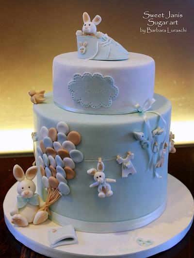 Edoardo's Christening cake - Cake by Sweet Janis