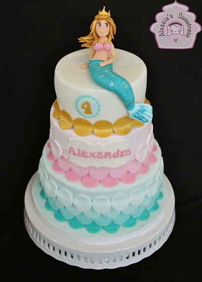 Mermaid Cake - Cake by Alessia's Sweetness 