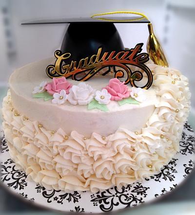Graduation Cake - Cake by Susan Russell