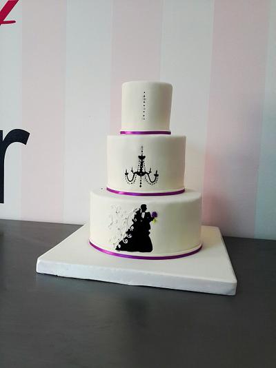 Wedding cake - Cake by Sweetcakes