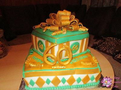60th Birthday Cake  - Cake by Mary Yogeswaran