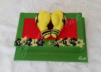 Sport and love! - Cake by Ruth - Gatoandcake