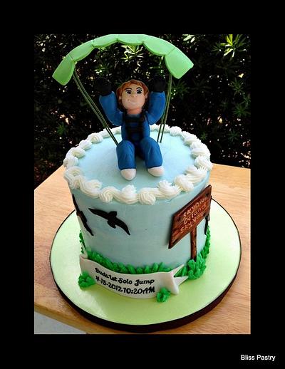 First Parachute Jump! - Cake by Bliss Pastry