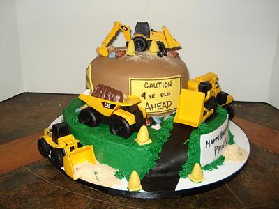 Construction Site - Cake by Chris Jones