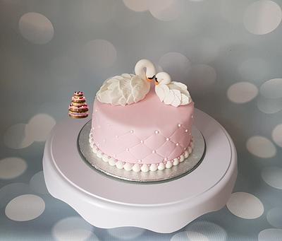 Babyshower cake - Cake by Pluympjescake