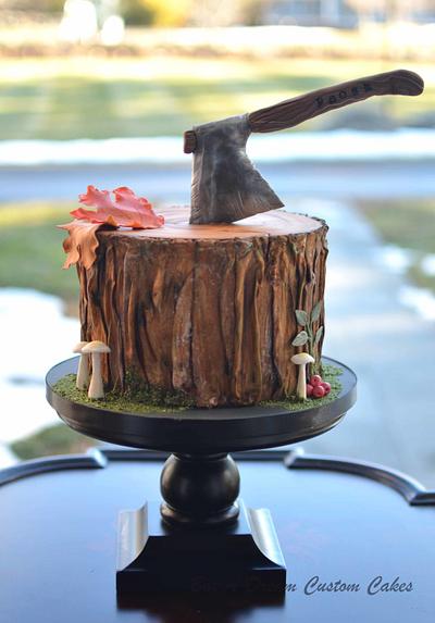 Stump Cake - Cake by Elisabeth Palatiello