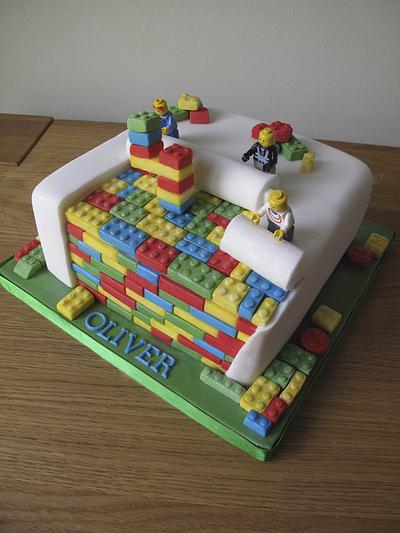Lego - Cake by Littlecakeoven