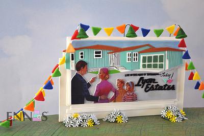 Back to the Future - Lyon Estates Billboard - Cake by Irina - Ennas' Cake Design