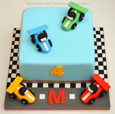 Racing Cars Cake - Cake by Hundreds and Thousands Cupcakes