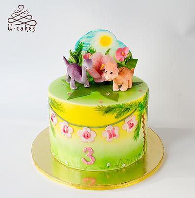 Dinosaurus - Cake by Olga Ugay