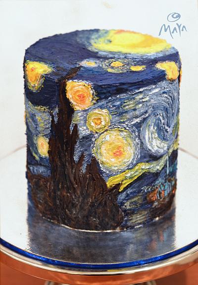 Van Gogh's Starry Night (the extended remix) - Cake by Abha Kohli