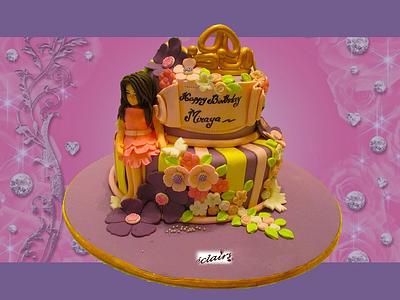 Floral Princess - Cake by Anu