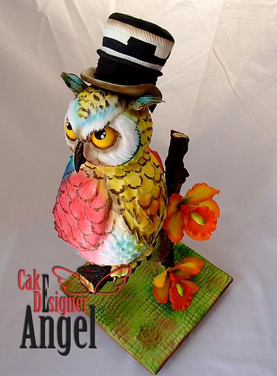 Buho "Bubo" - Cake by Angel Torres