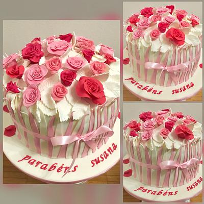 Bouquet - Cake by Dolce Follia-cake design (Suzy)