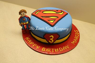 Superman! - Cake by The Little Cake Company