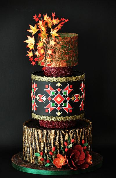Bulgarian Wedding - Cake by ArchiCAKEture