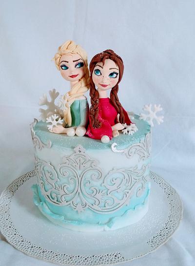 Frozen - Cake by alenascakes