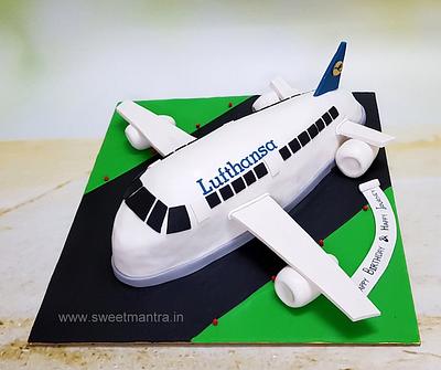 Air Hostess birthday cake - Cake by Sweet Mantra Homemade Customized Cakes Pune