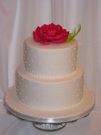 Peony Bridal Shower - Cake by Jolis